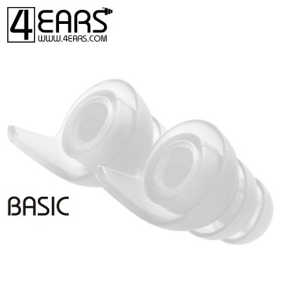 4EARS Basic L Ear Tips Transparent