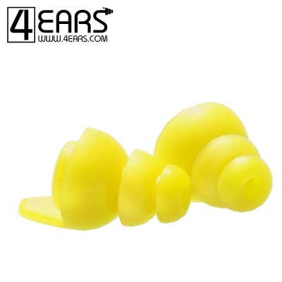 4EARS Medium Ear Tips Geel